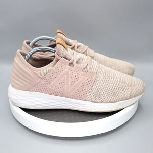 New Balance Womens Fresh Foam Cruz V2 Size 11 Running Shoes Pink Lace Up Sneaker